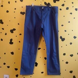Calvin Klein Men’s Slim Fit Blue Chino Pants 38x32 Minimalist Clean Style